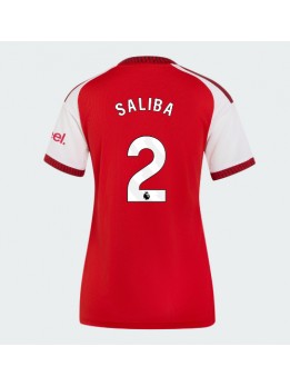 Arsenal William Saliba #2 Replika Hemmakläder Dam 2026-27 Kortärmad Arsenal William Saliba #2 Replika Hemmakläder Dam 2026-27 Kortärmad